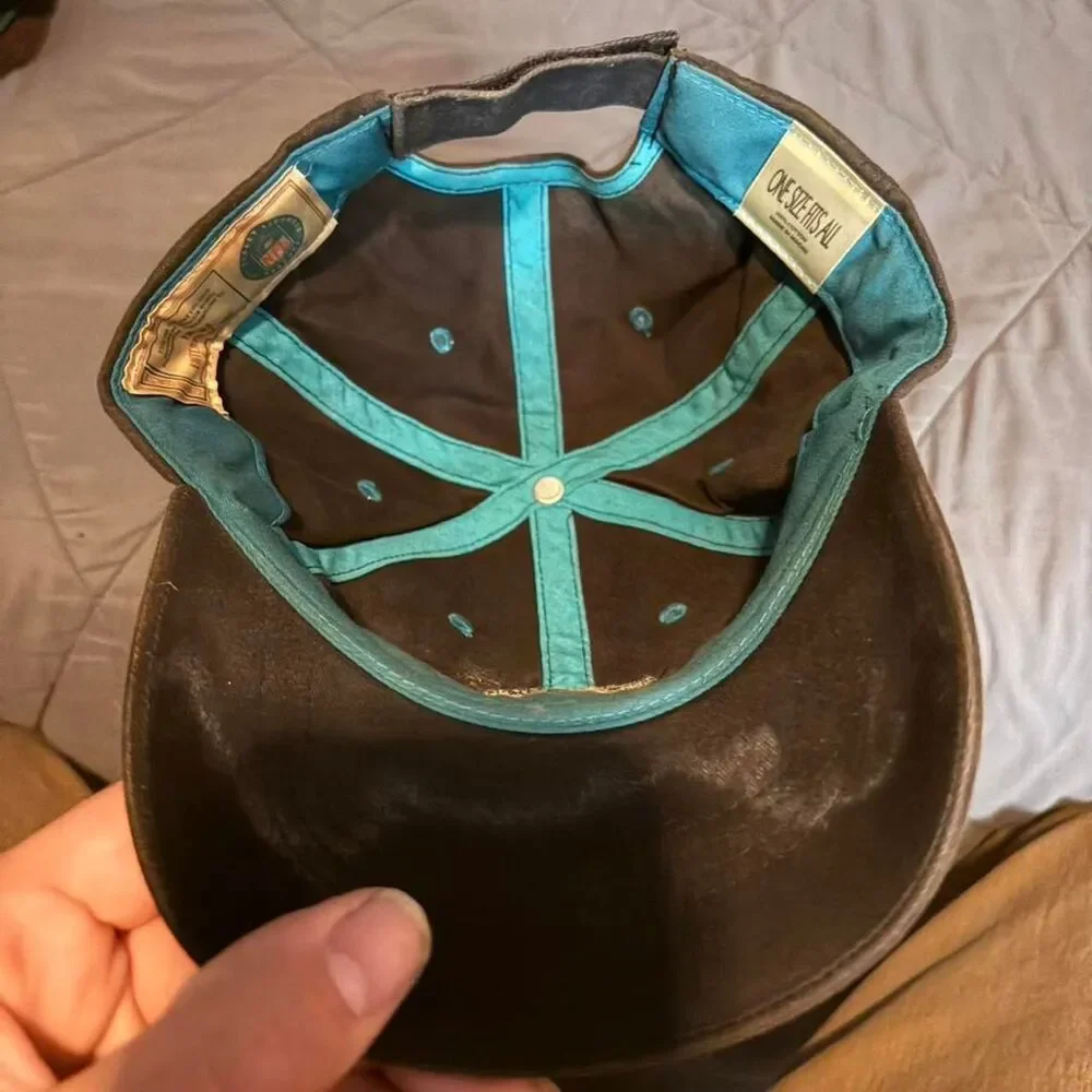 Nfl Men's Brown and Black Hat